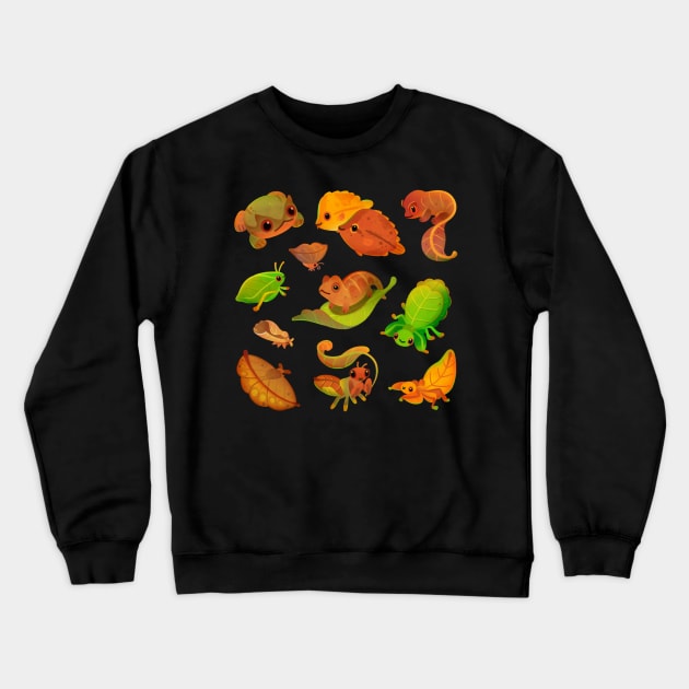 Leaf mimic Crewneck Sweatshirt by pikaole